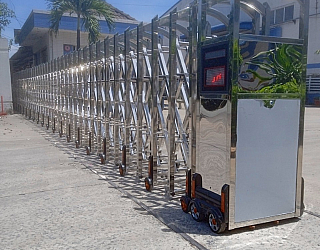 CỔNG XẾP INOX GIÁ TỐT VIỆT NAM