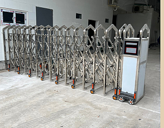 CỔNG XẾP INOX VIỆT NAM GIÁ TỐT